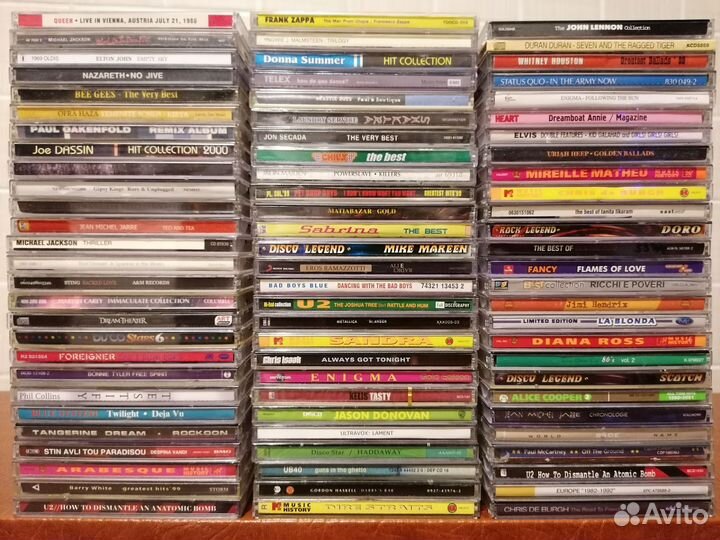 CD диски с зарубежной музыкой