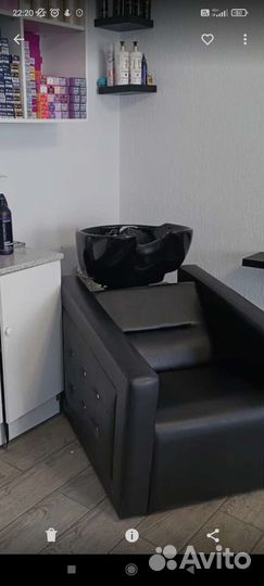 Мойка парикмахерская со стразами