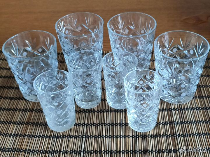 Хрустальные стаканы СССР
