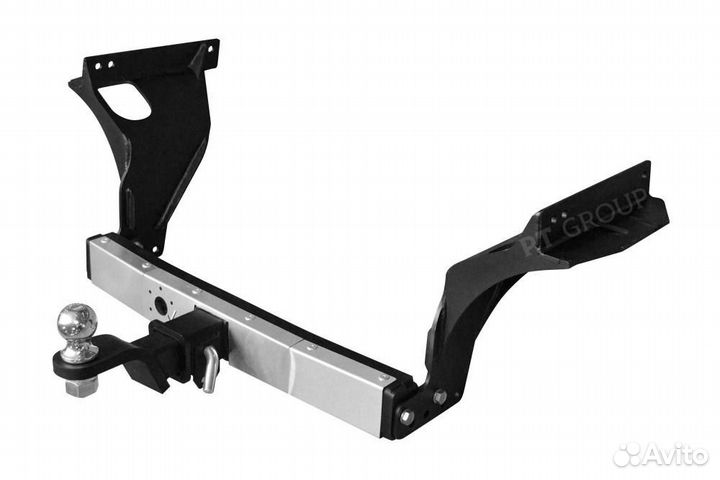 Фаркоп Renault Duster 2021 нержавейка под квадрат