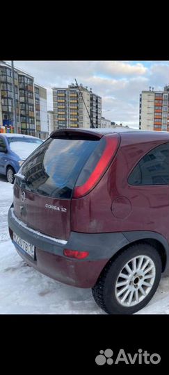 Бампер задний Opel Corsa C 2002
