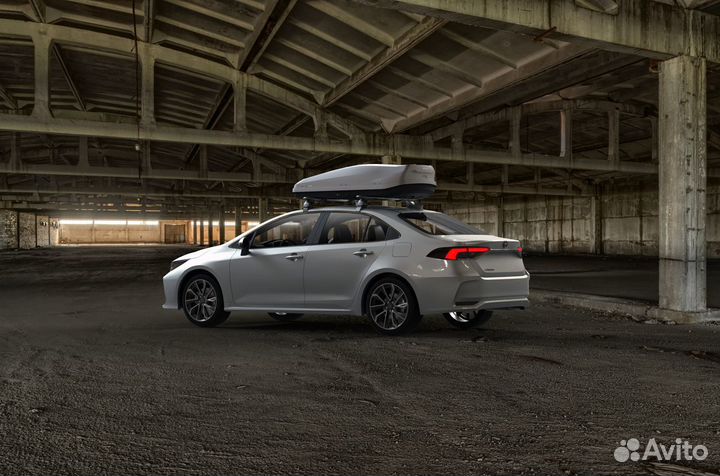 Бокс на крышу LUX irbis 175 серый матовый 450л