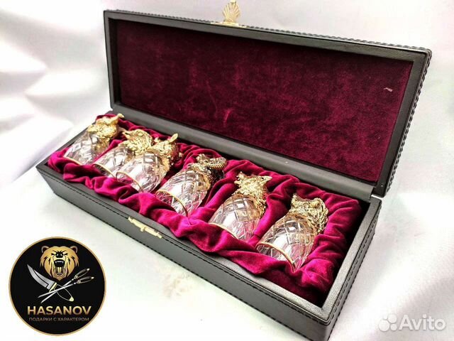 Подарочный набор рюмок подарок мужчине