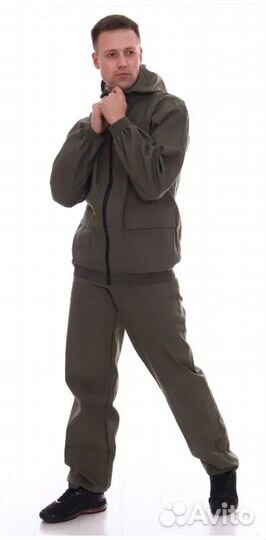 Костюм мужской Комбат - олива (100 хлопок)