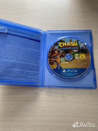 Crash bandicoot n sane trilogy ps4