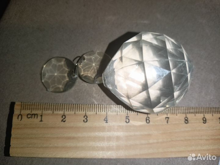 Лот Подвески для люстры СССР пластик