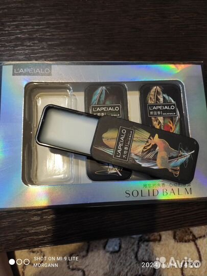 Набор твердых сухих духов Solid Balm