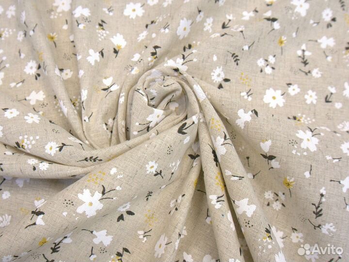 Ткань полулён 