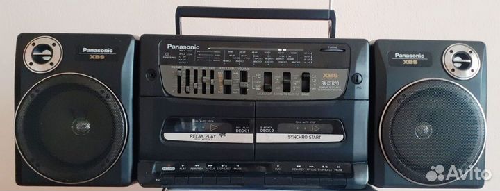 Panasonic RX-CT 820 Двухкассетный аудио магнитофон