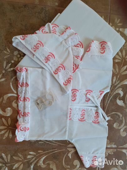 Крестильный набор новый