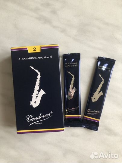 Трости для саксофона vandoren 2 классические