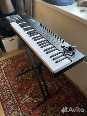 Миди midi клавиатура alesis vi49 + подставка купить в Москве | Хобби и ...