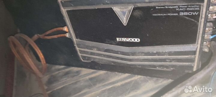 Сабвуфер и усилитель