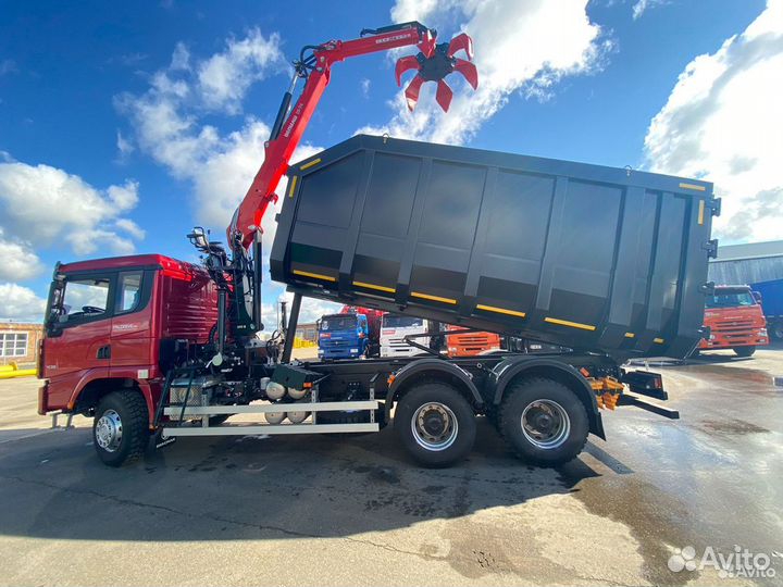 Shacman (Shaanxi) SX3258DR384 с КМУ, 2024