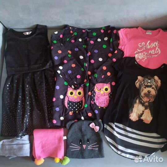Одежда и обувь на девочку от 122 см пакетом
