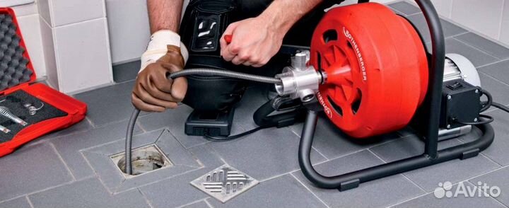 Прочиска канализации, устранение засоров