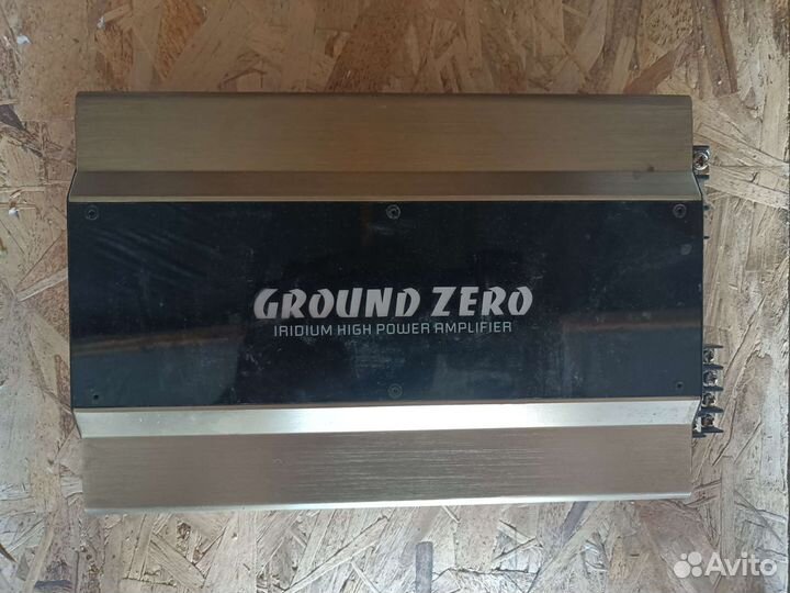 Усилитель ground zero