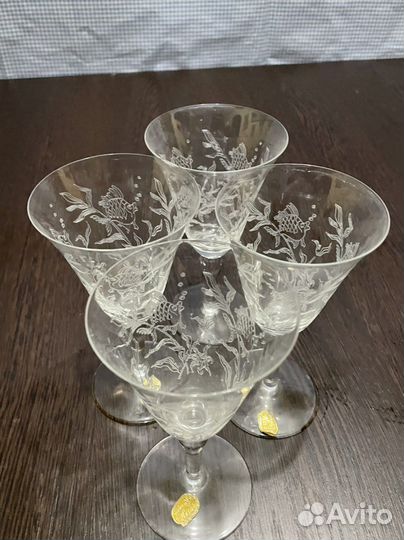 Фужеры из муранского стекла