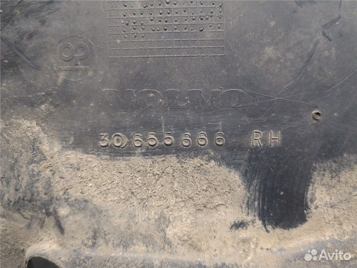 Защита арок (подкрылок) Volvo S60, 2006