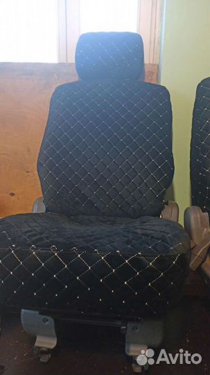 Ткань алькантара стёганая белой ниткой