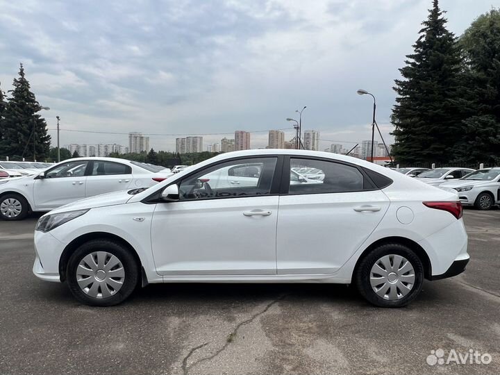 Hyundai Solaris 1.4 МТ, 2020, 122 316 км