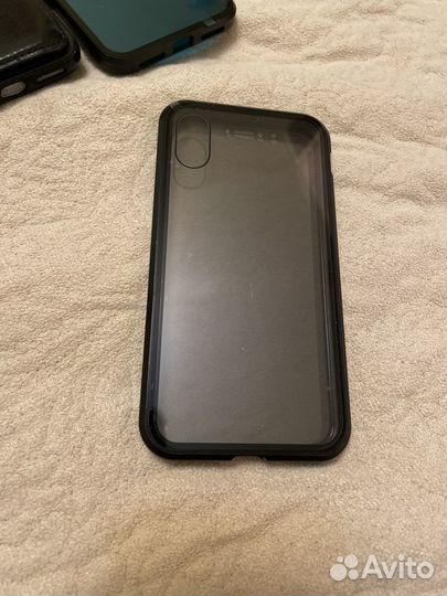 Чехлы магнитные и накладка на айфон X