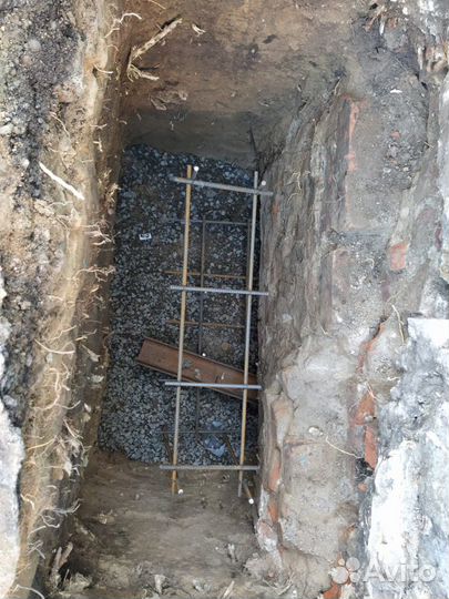 Усиление фундамента с гарантией.Ремонт фундамента