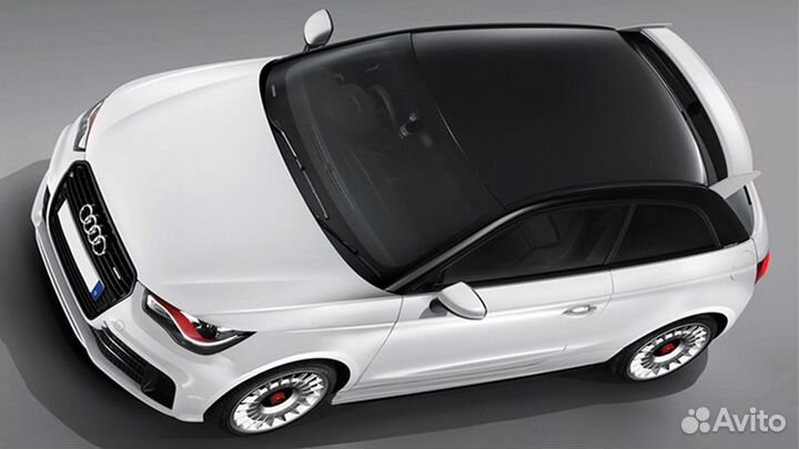 Оклейка крыши черной глянцевой пленкой