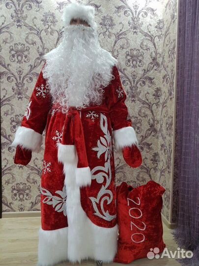 Костюм деда мороза и снегурочки оптом/розница