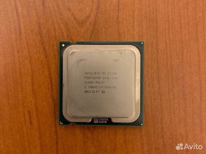 Процессор intel e2200, Intel Celeron D 2.26