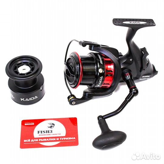 Катушка с бейтраннером Kaida MHR 01 50