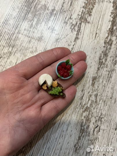 Мини еда для кукол из полимерной глины