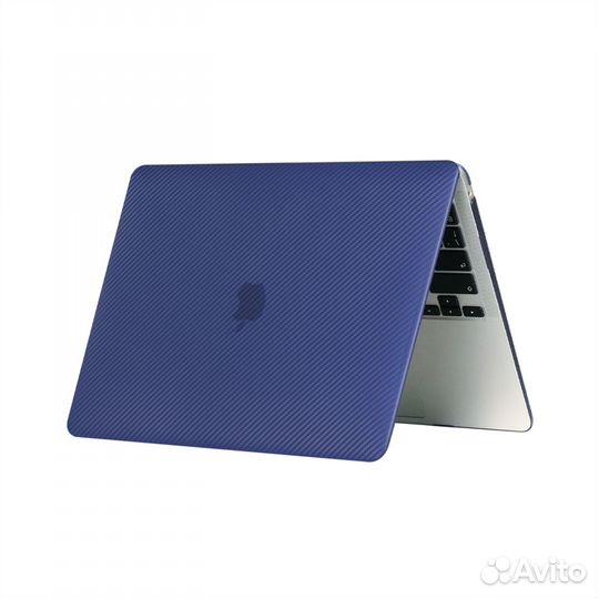 Чехол для MacBook Pro 16 2019 синий карбон