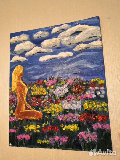 Картина в подарок масло. эксклюзив