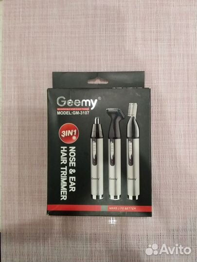 Триммер для носа, ушей и окантовки Geemy