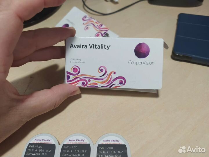 Линзы контактные