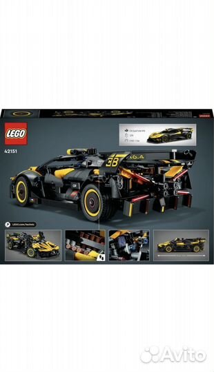 Lego Technic 42151 новый bugatti
