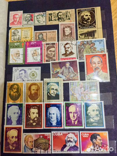 Альбом для марок 24 листа большая коллекция