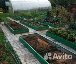 Грядка оцинкованная