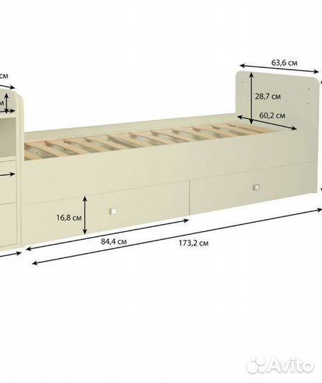 Детская кроватка трансформер