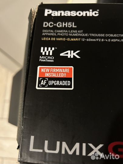 Panasonic lumix dc-gh5 в коробке + клетка