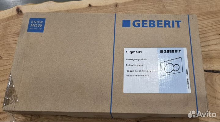 Geberit Sigma 01 115.770.DW.5 клавиша смыва