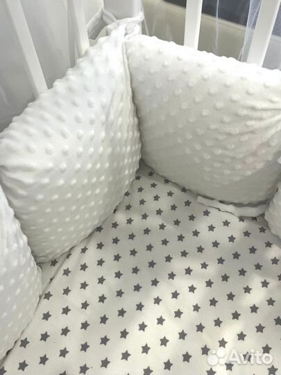 Бортики для детской кроватки