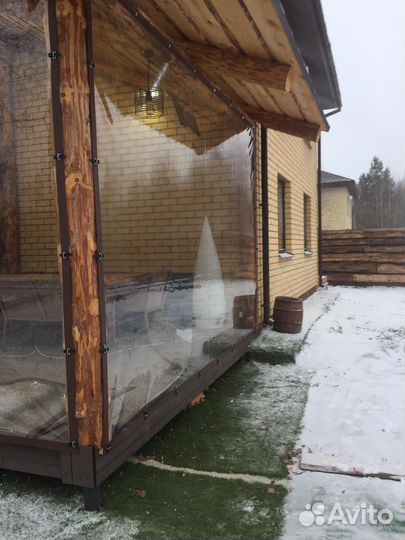 Мягкие окна для террас и беседок