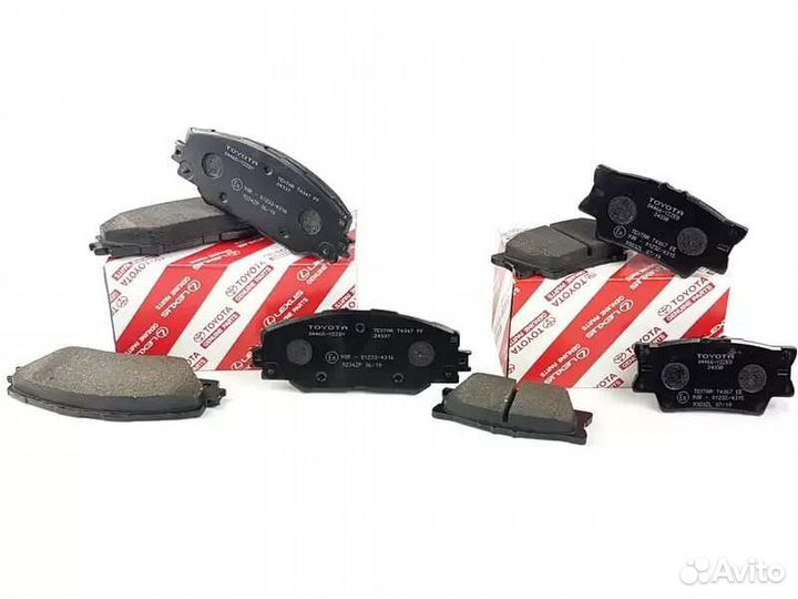 Тормозные колодки toyota rav 4