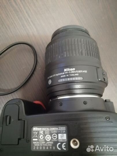 Зеркальный фотоаппарат nikon d3000