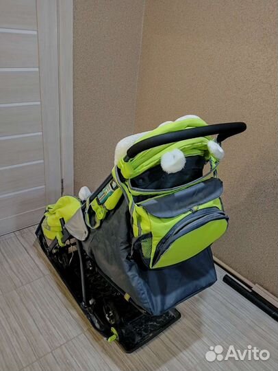 Детские санки коляска