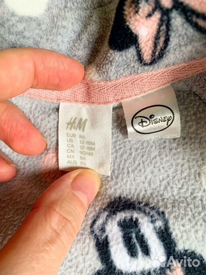 Флисовая кофта для девочки H&M