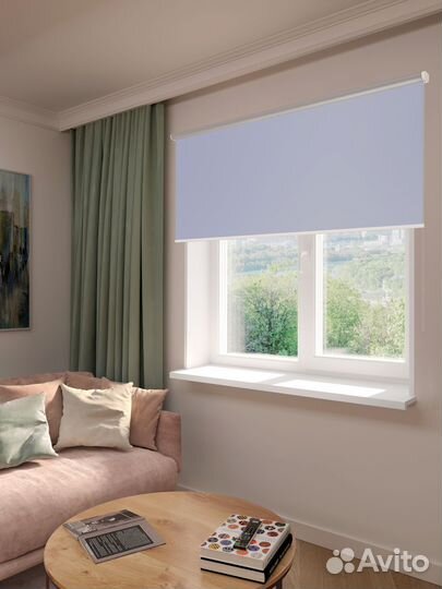 Рулонные шторы, жалюзи, блэкаут (под ключ)