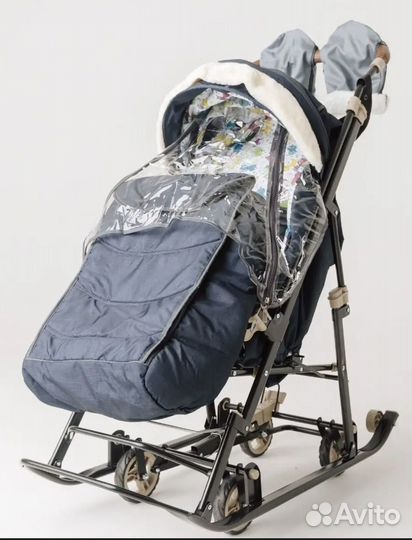 Коляска санки